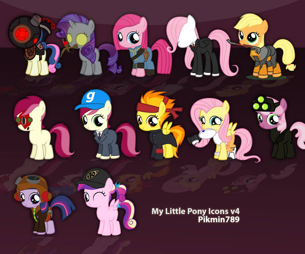 My Little Pony Windows Icons v4 by pikmin789 on DeviantArt