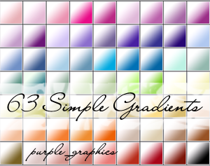 PS Gradients - Simple White