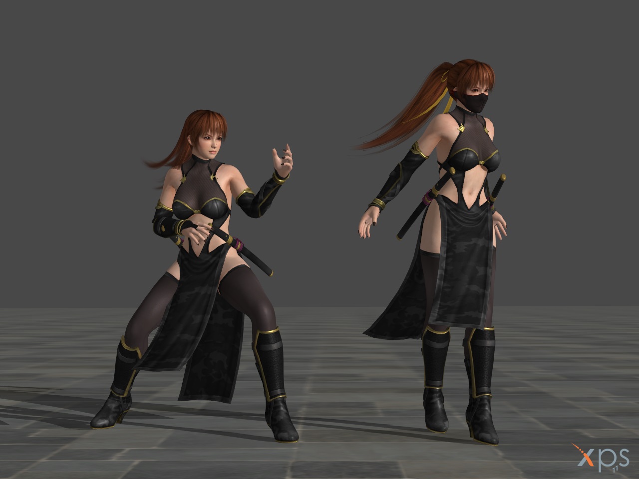 DOA5 Phase 4 Costume 20 Ninja Clan