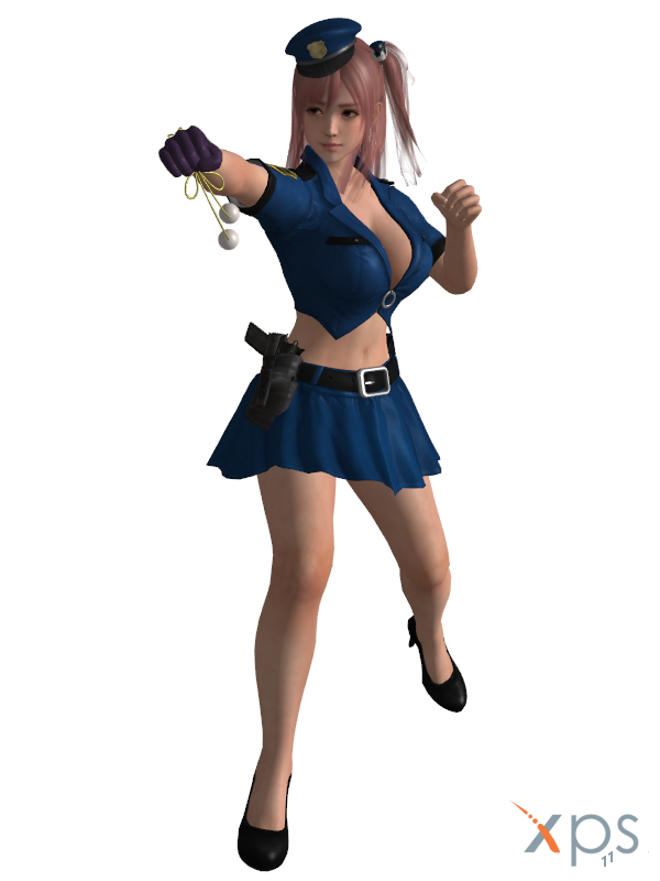 DOA5 Honoka Costume 28 Newcomer Police