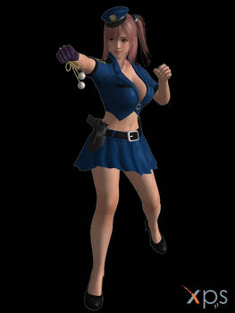 DOA5 Honoka Costume 28 Newcomer Police