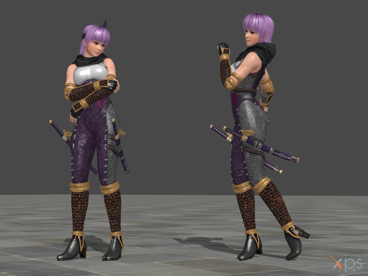 DOA5 Ayane Costume 09 Ninja Suit 2