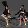 DOA5 Kokoro Costume 06 Kimono Black