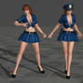 DOA5 Kasumi Costume 34 Police