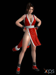 DOA5 Mai Shiranui Costume 01 Default Red