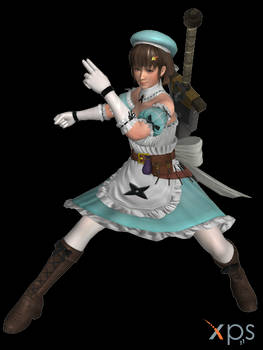 DOA5 Hitomi Costume 37 Senran Kagura Mashup