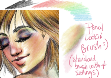 Pencil Looking Brush by palnk