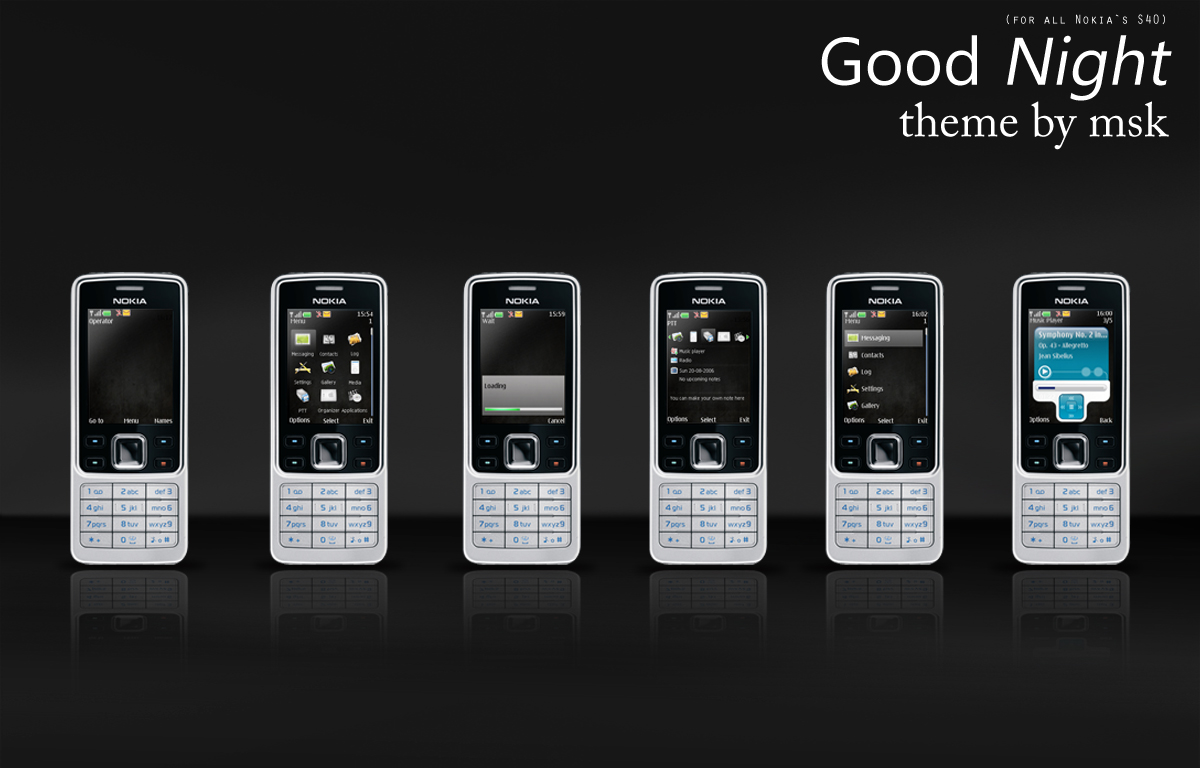 Good Night - S40 Nokia Theme