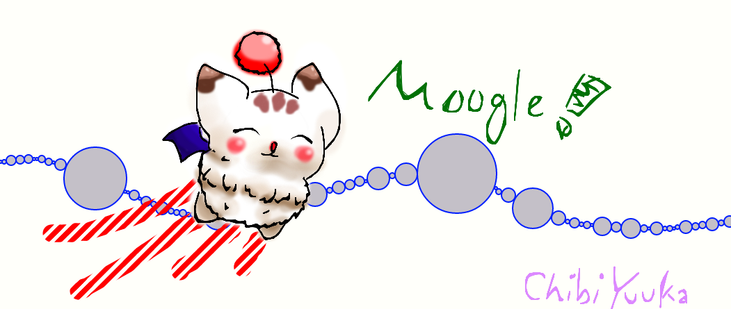 Moogle Writing Moogle~. by ChaoticLittle on DeviantArt