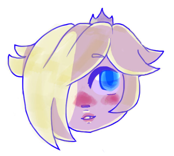 Rosalina face by Cinder-black-cat on DeviantArt