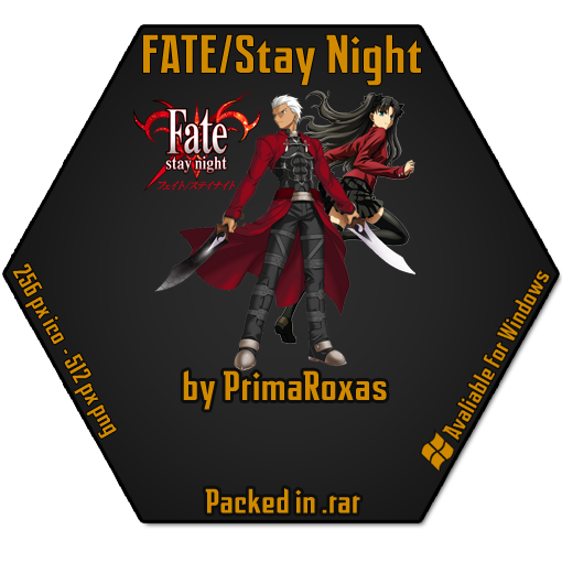 Fate Stay Night icon for windows by PrimaRoxas on DeviantArt