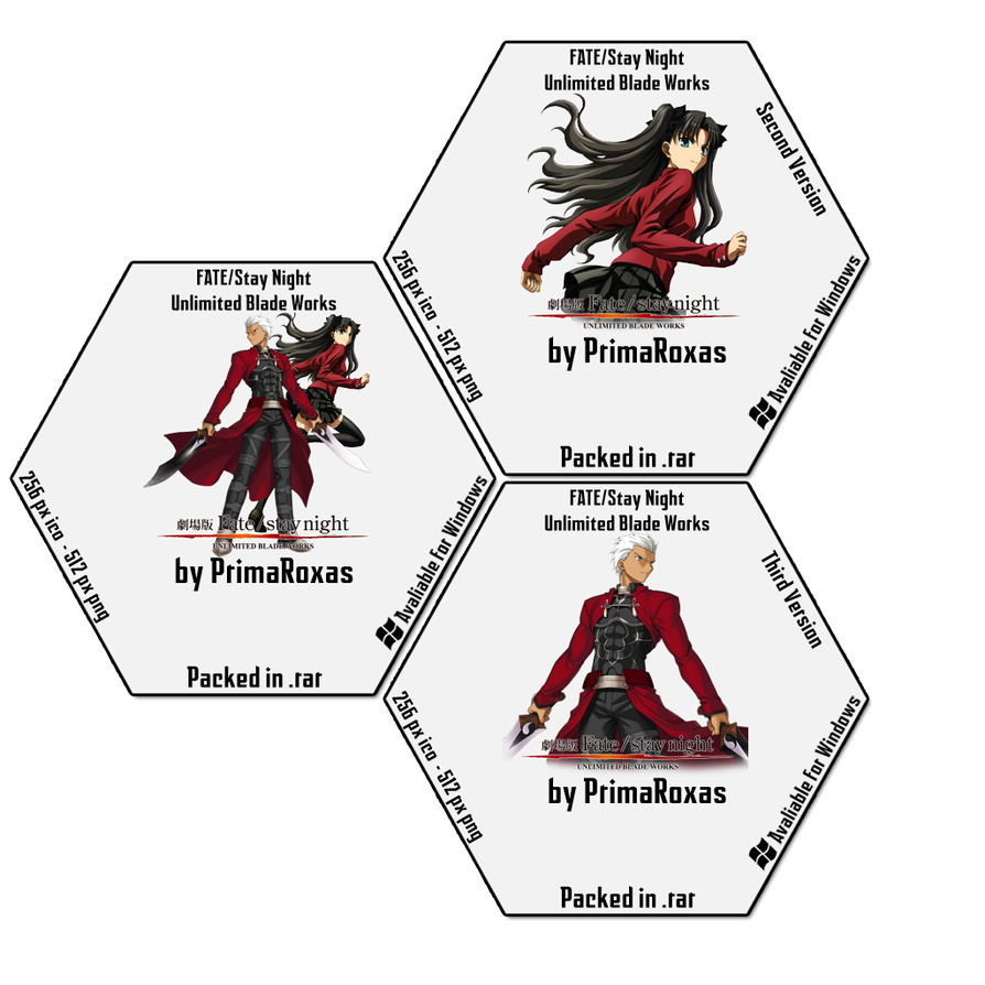 Fate Stay Night Unlimited Blade Works Icon Windows by PrimaRoxas on ...