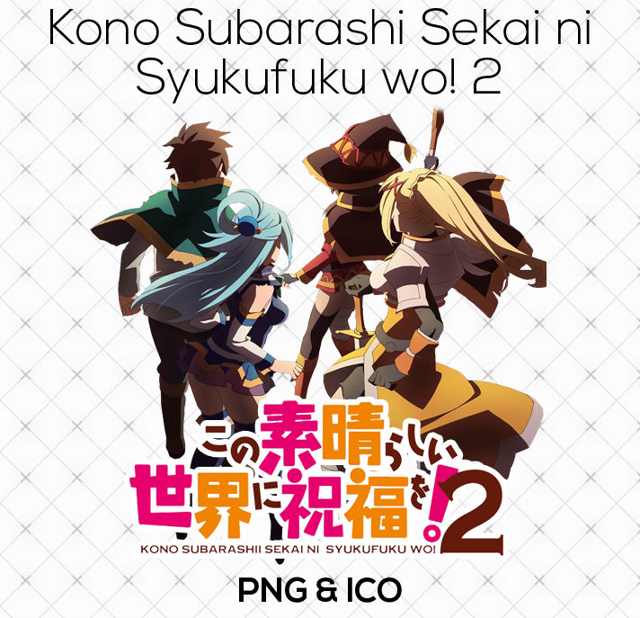 Konosuba 2 Anime Icons by PrimaRoxas on DeviantArt