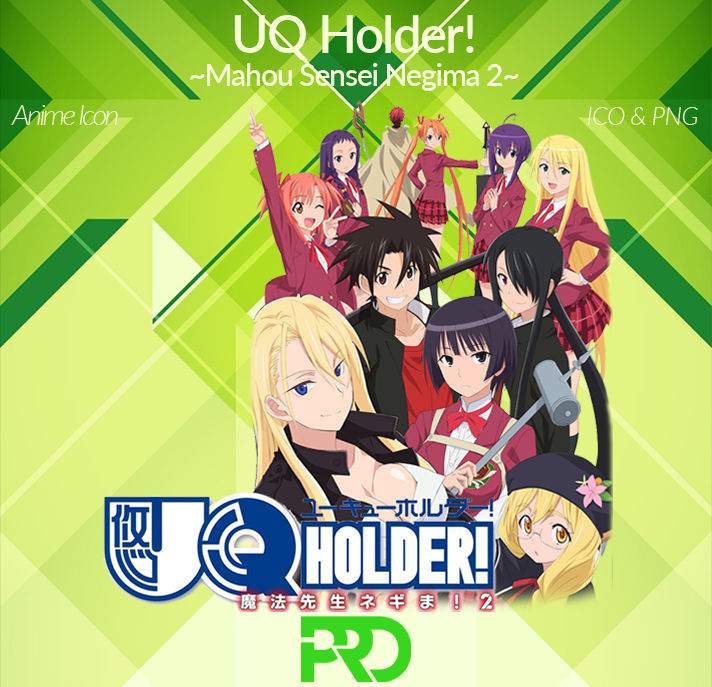 Wallpaper Uq Holder Mahou Sensei Negima 2 Anime Icon By Primaroxas On For Free