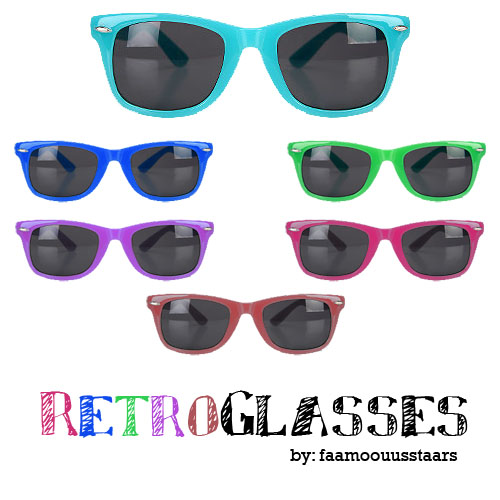 RetroGlassesPNG'S