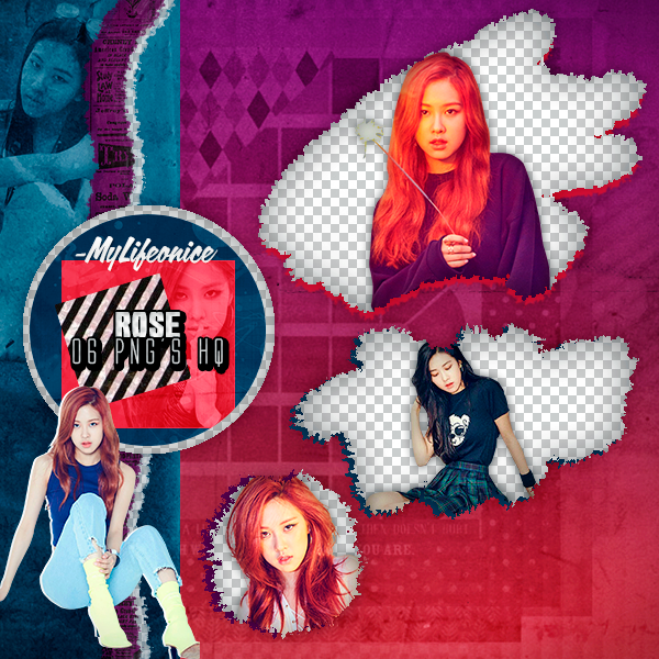 Pack Png 90 | BLACKPINK | Rose | #1