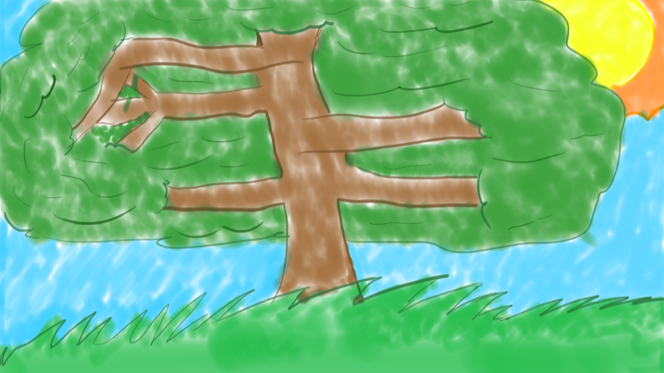 Big Bushy Tree by lM-BATMAN on DeviantArt