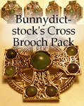 Cross brooch pack