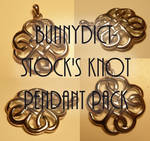 Knot pendant pack by Bunnydict-stock