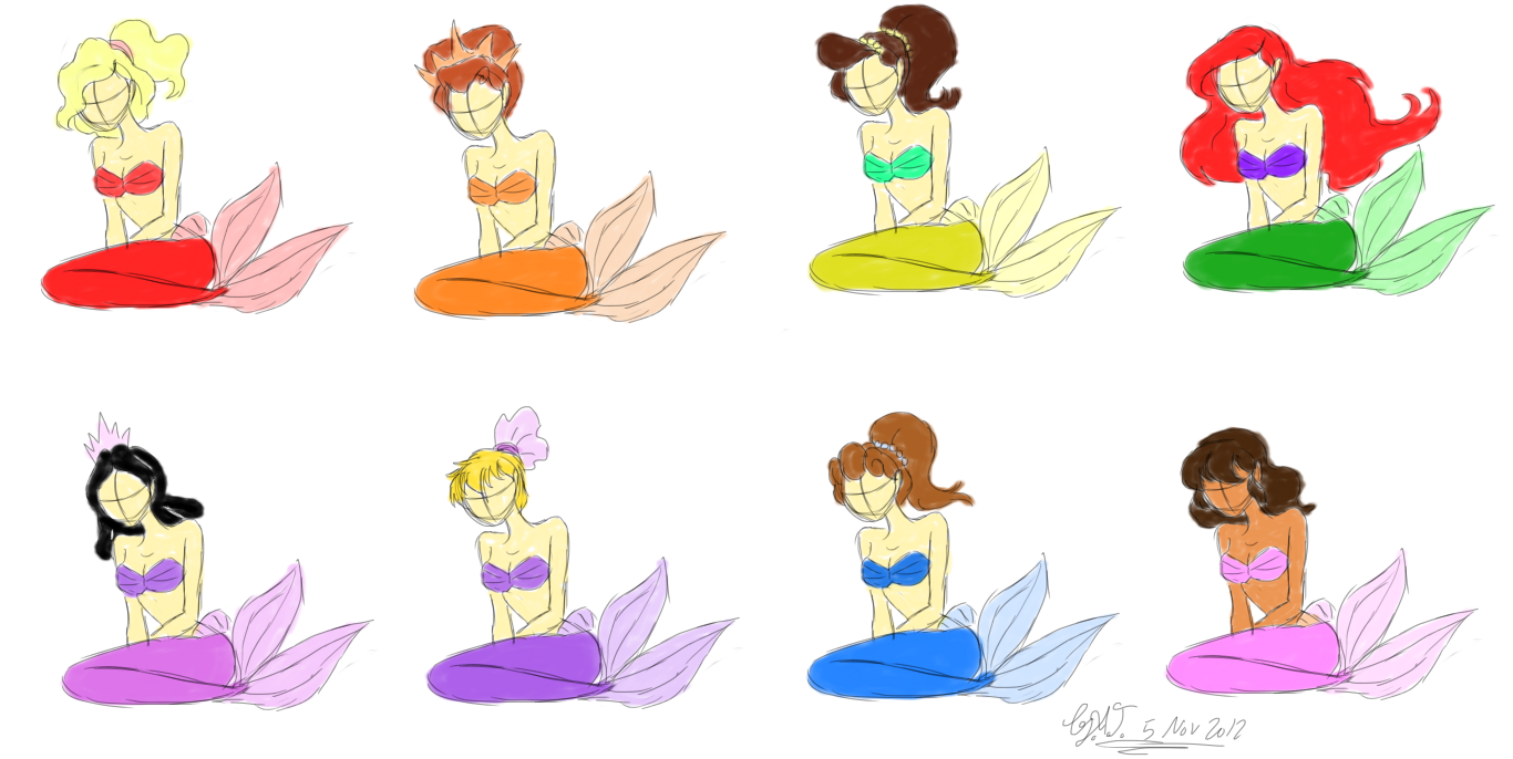 Mermaids by AlexandraAlex on DeviantArt