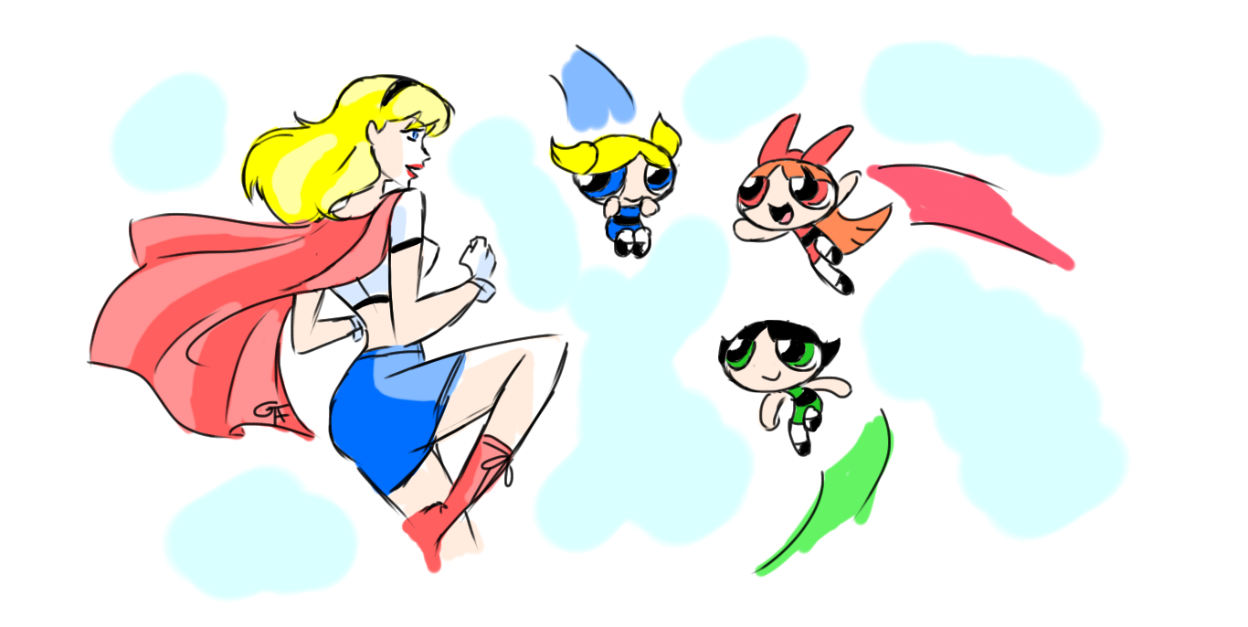 Superpower Girls by AlexandraAlex on DeviantArt