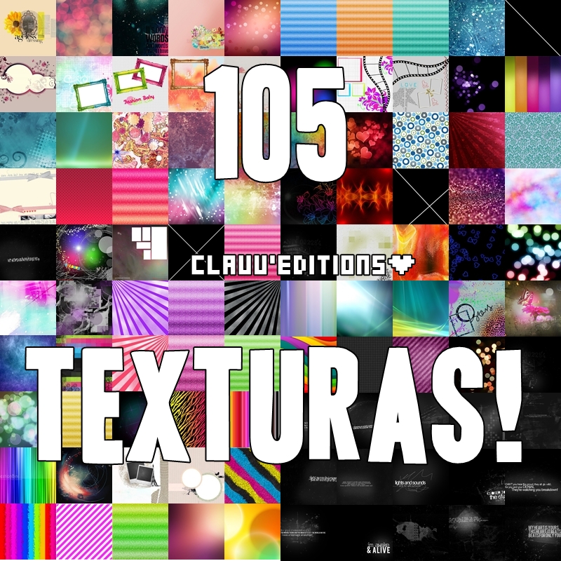 Pack de 105 texturas!