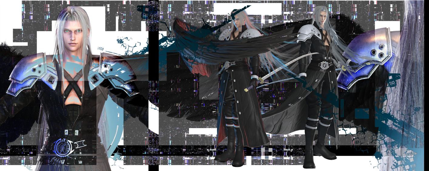 Final Fantasy 7 Remake - Sephiroth V2.0 by Psalm-Alyx-Roll on DeviantArt