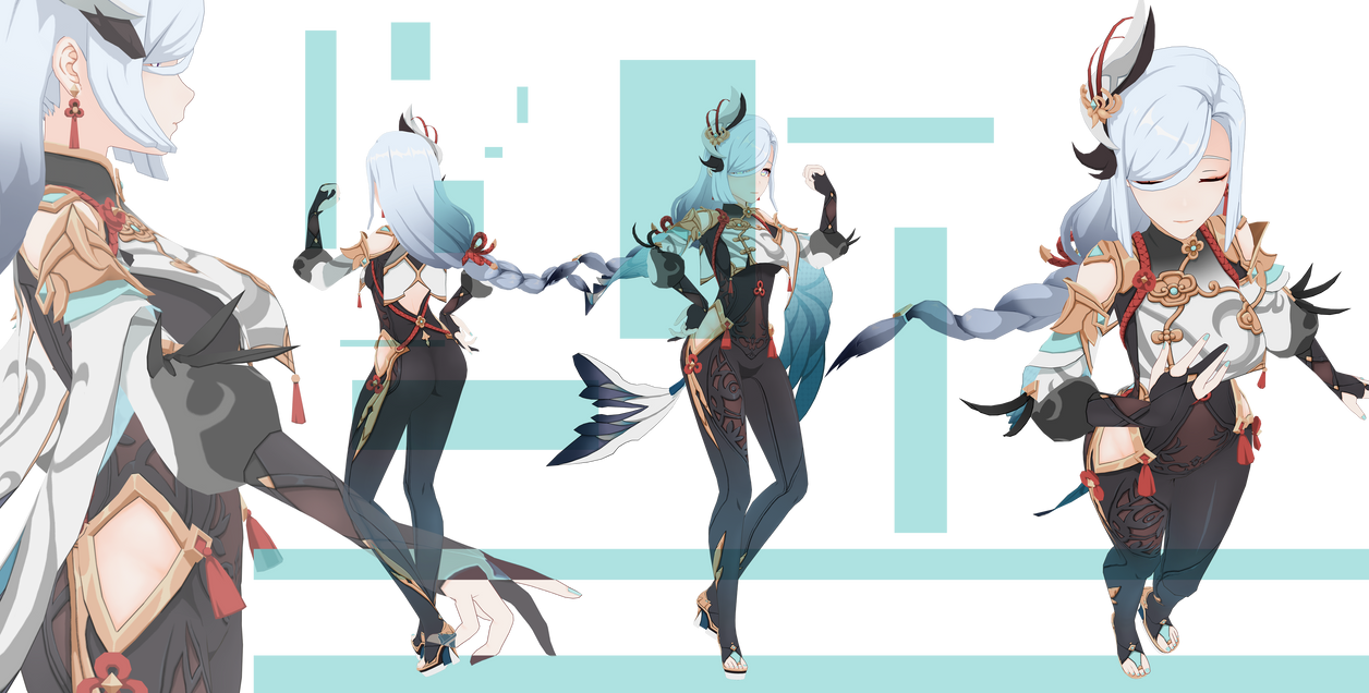 Genshin Impact - Shen He by Psalm-Alyx-Roll on DeviantArt