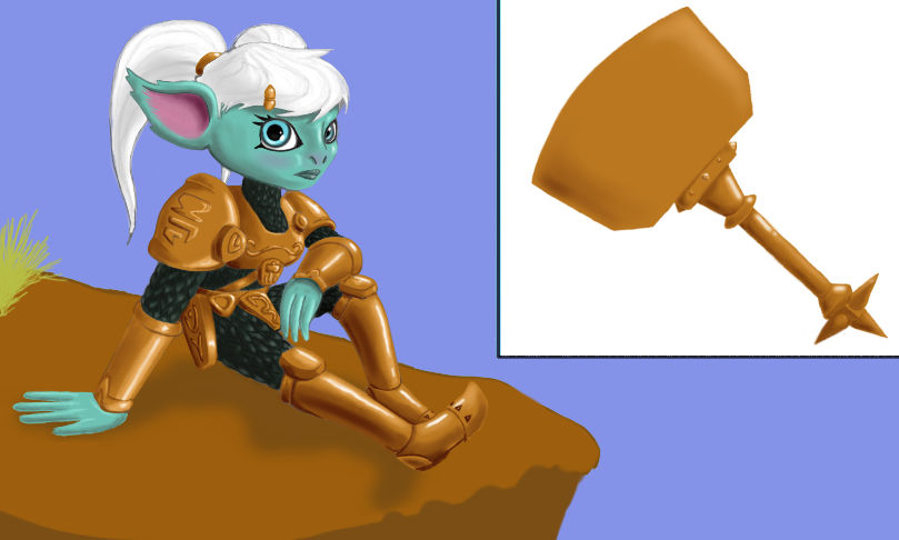 Poppy Design Rework Poppy Visual Rework by Prince-Dretten on DeviantArt