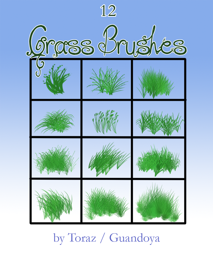 Grass brushes