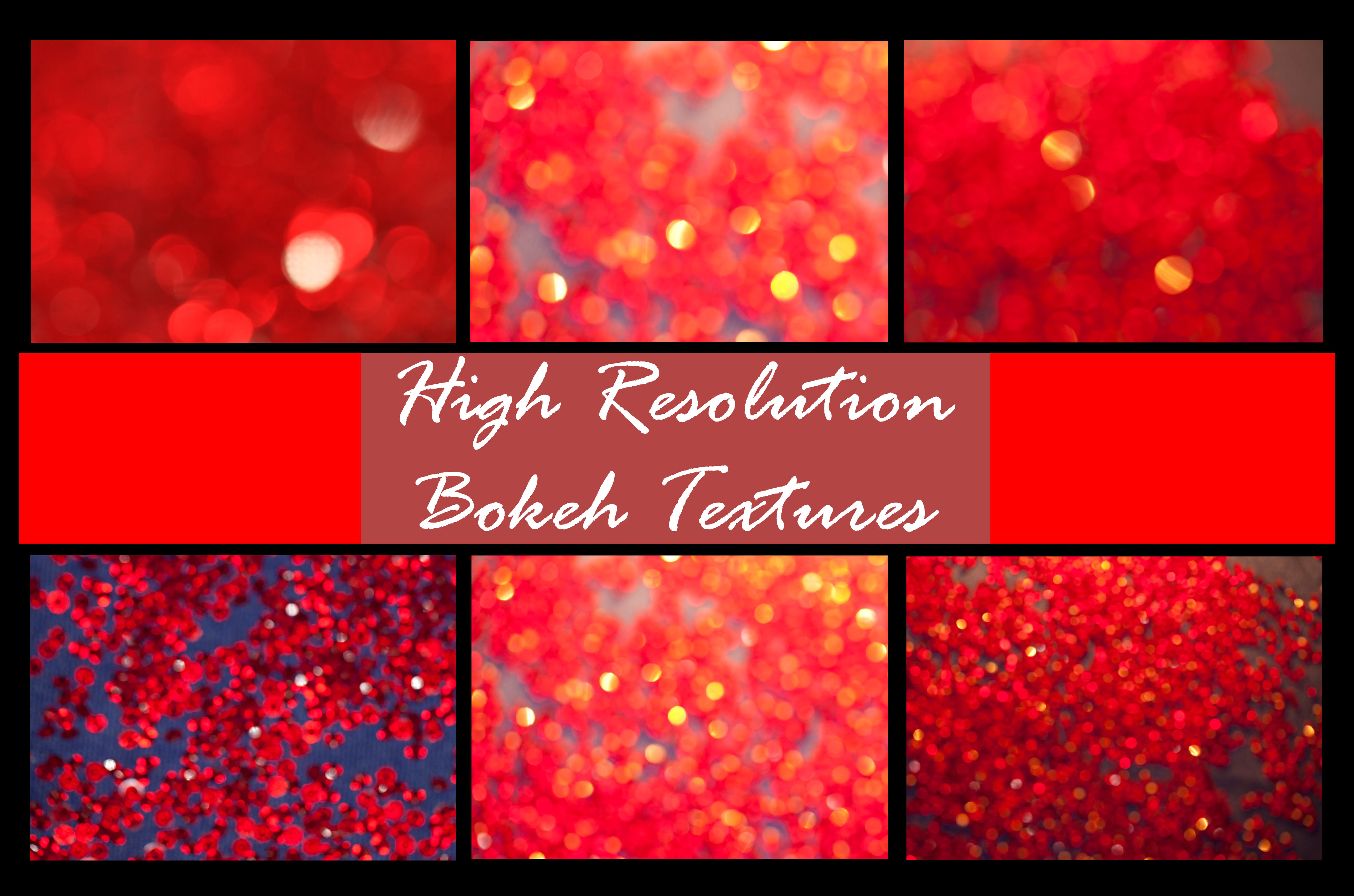 Hi Res Red Bokeh Pack