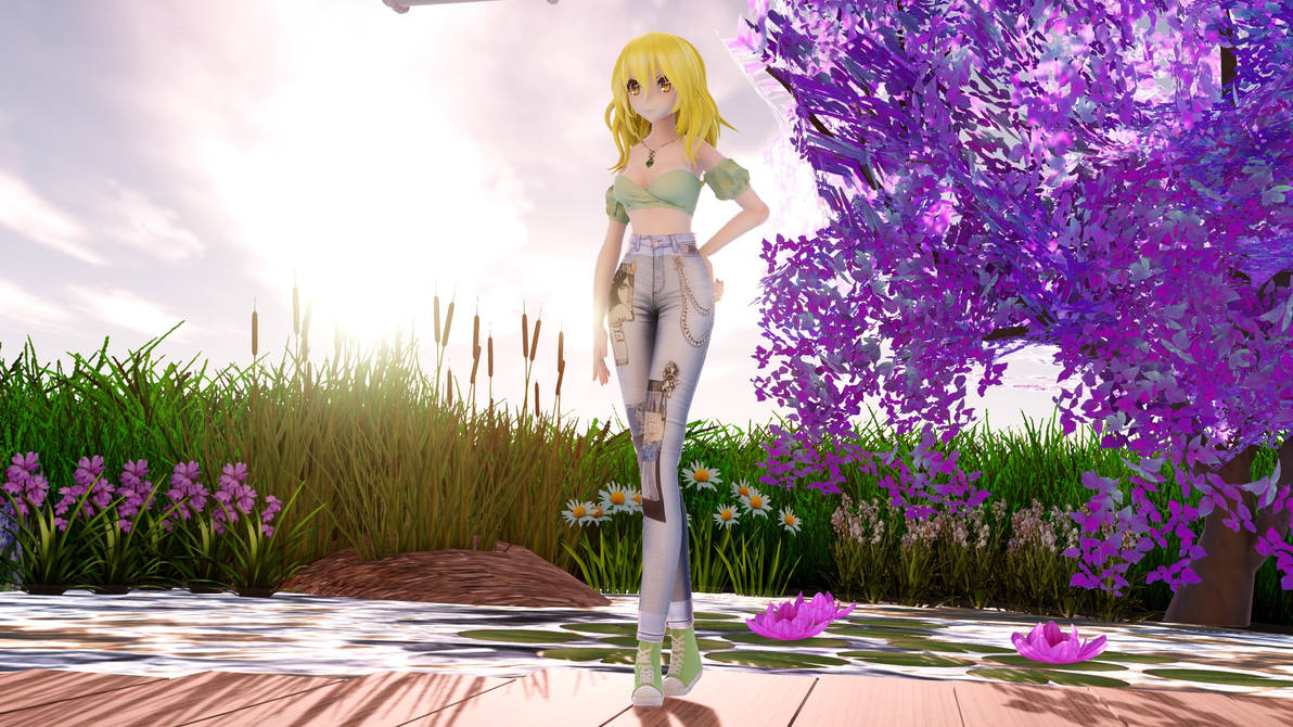 [MMD] Tda Rin [Download] by Sylviechenlein on DeviantArt