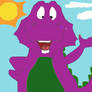 My Online Drawing of Barney the Dinosaur 1991