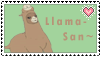 Llama-san by nekomataonna