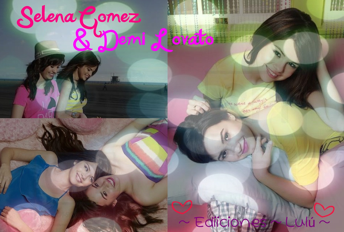 Photoshot Selena Gomez y Demi Lovato