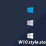 Windows 10 Style Start Button