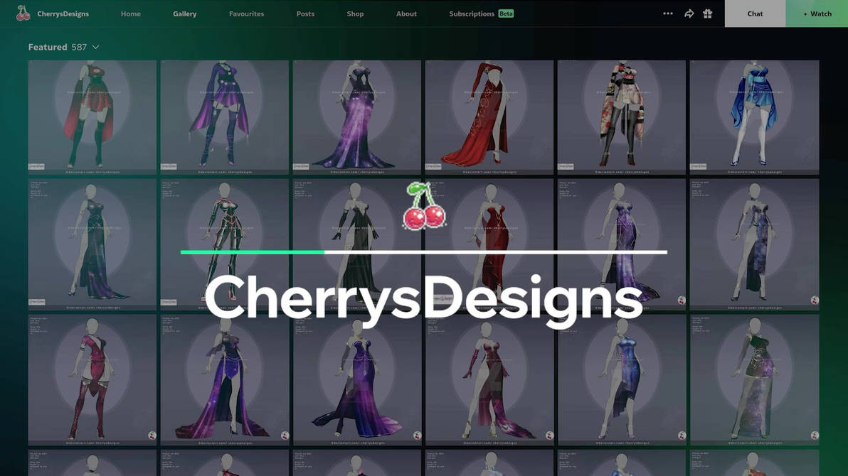 DeviantArt Presents I CherrysDesigns