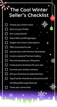 Your Winter Sale checklist