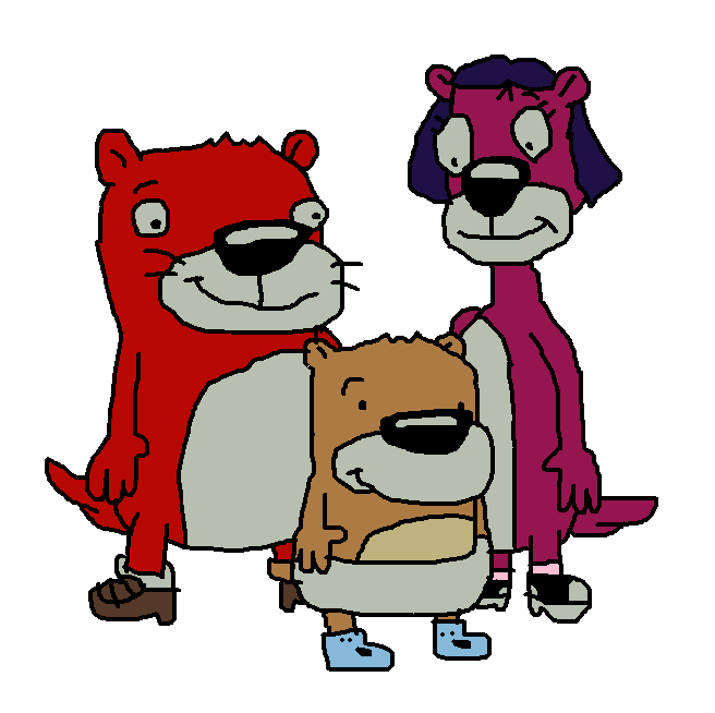 PB and J Otter Wall Sticker by FurryAnimal66 on DeviantArt