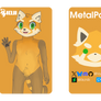 MetalPanda with OC Nyima Business Card Design