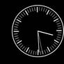 Simplistic Analog Clock-White 