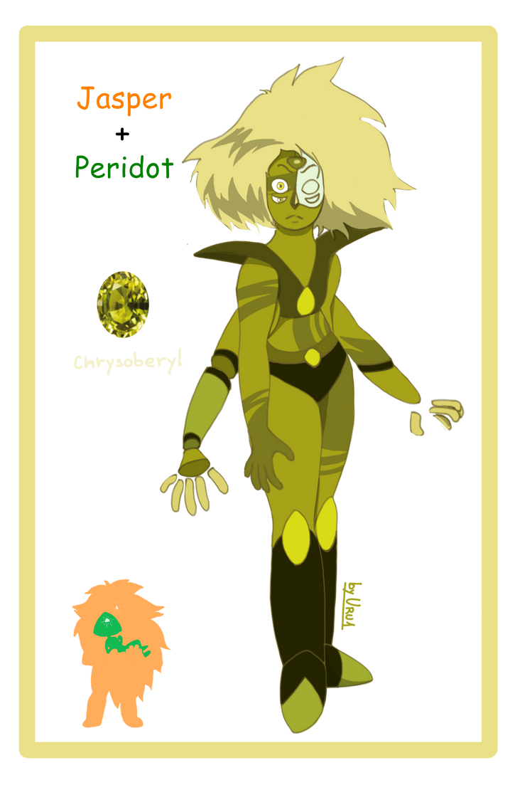 Steven Universe Jasper+Peridot fusion by Uru1 on DeviantArt