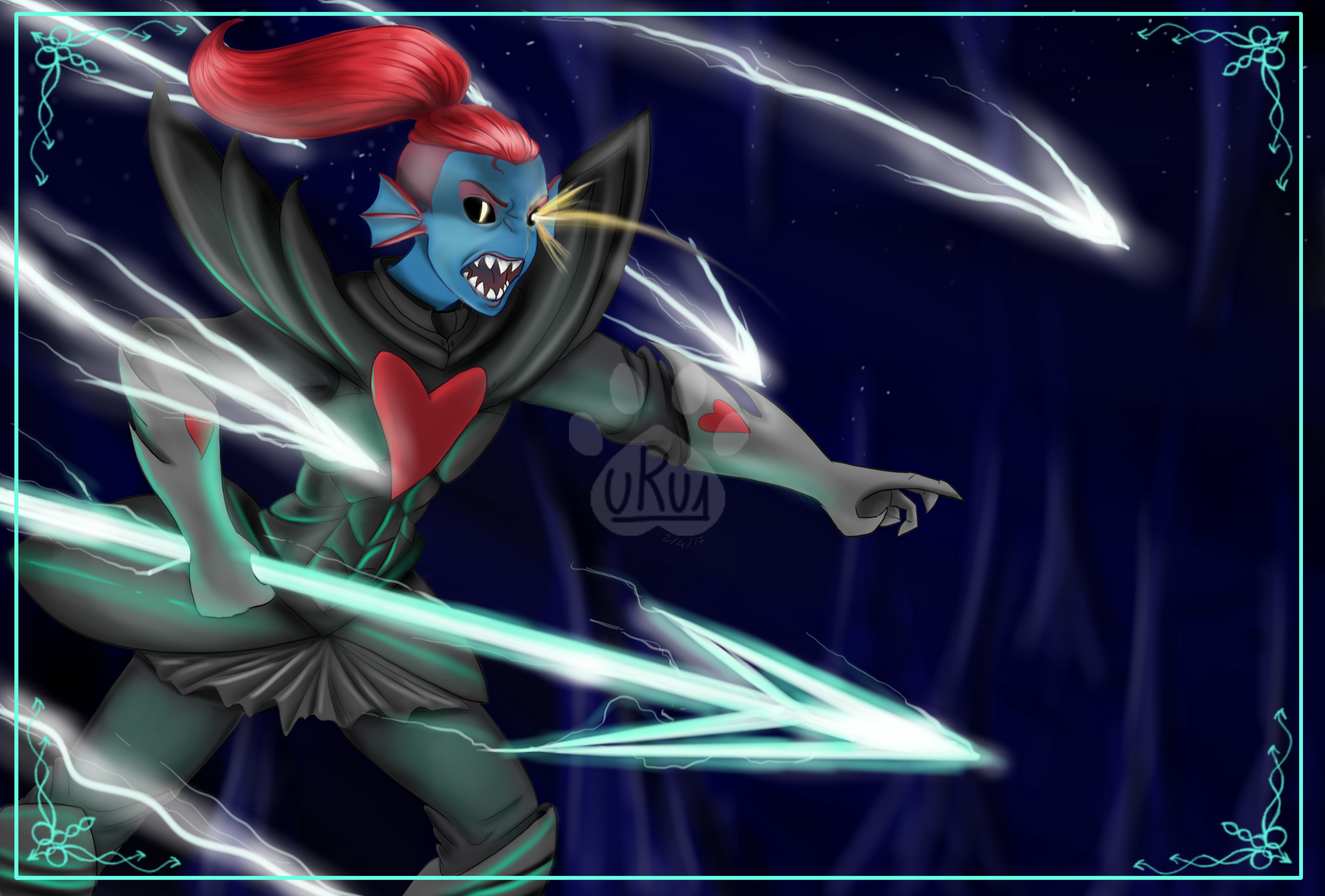 Undertale-Undyne the Undying