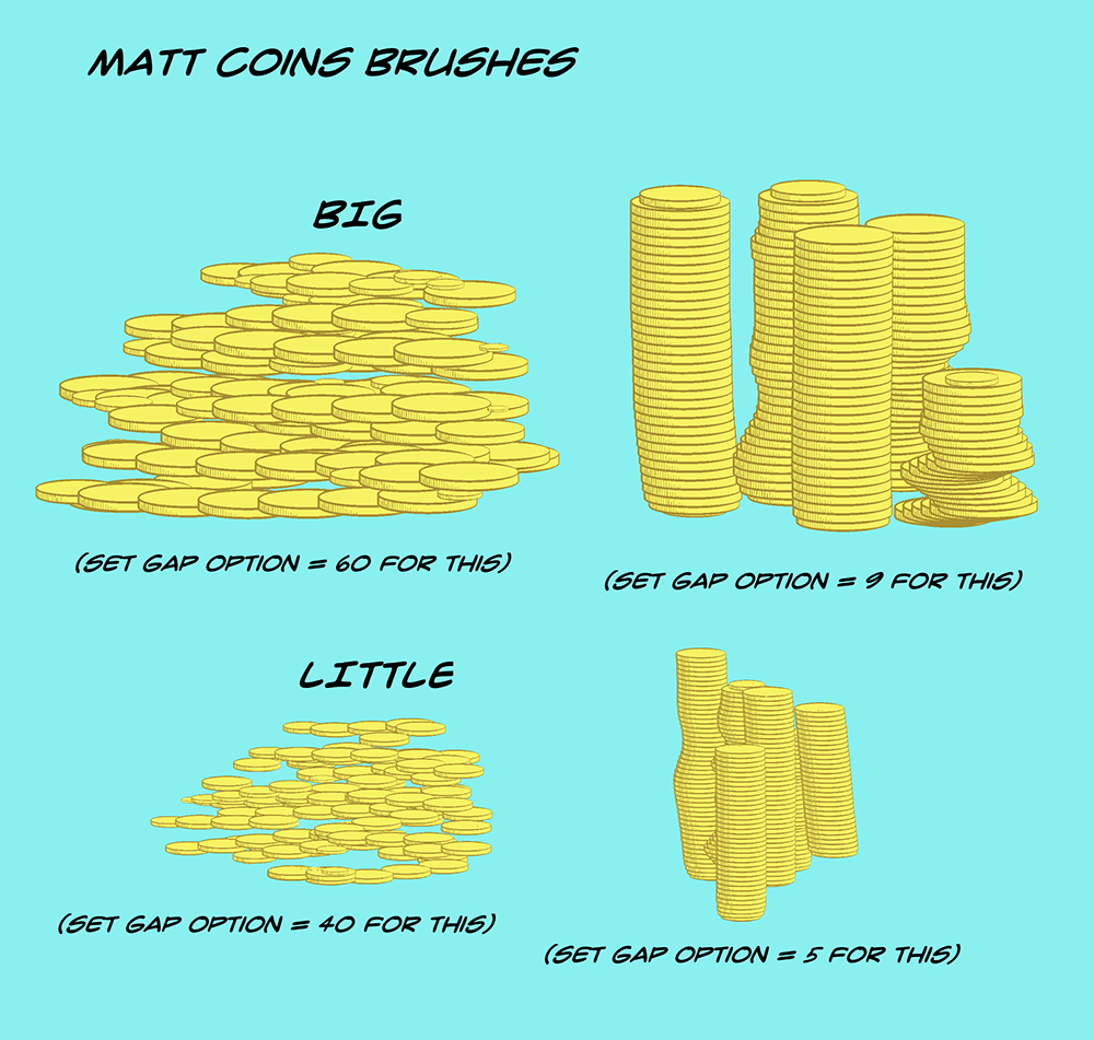 Matt's Coins Collection for Manga Studio 5