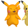 Pikachu MMD 3D Model (eye posable)