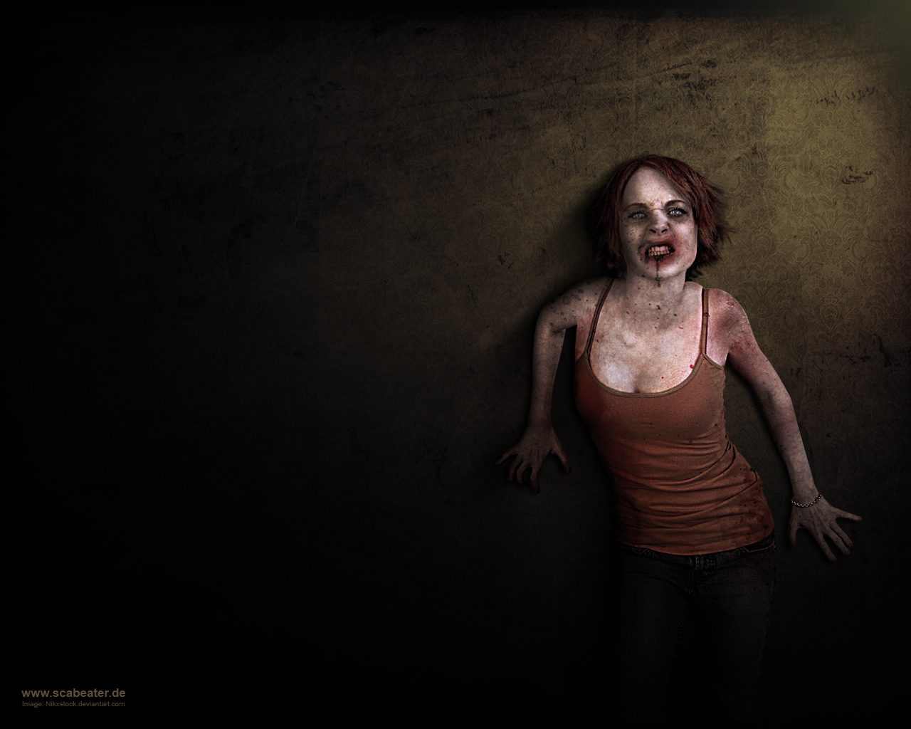 Zombie Wallpaper by Scabeater on DeviantArt