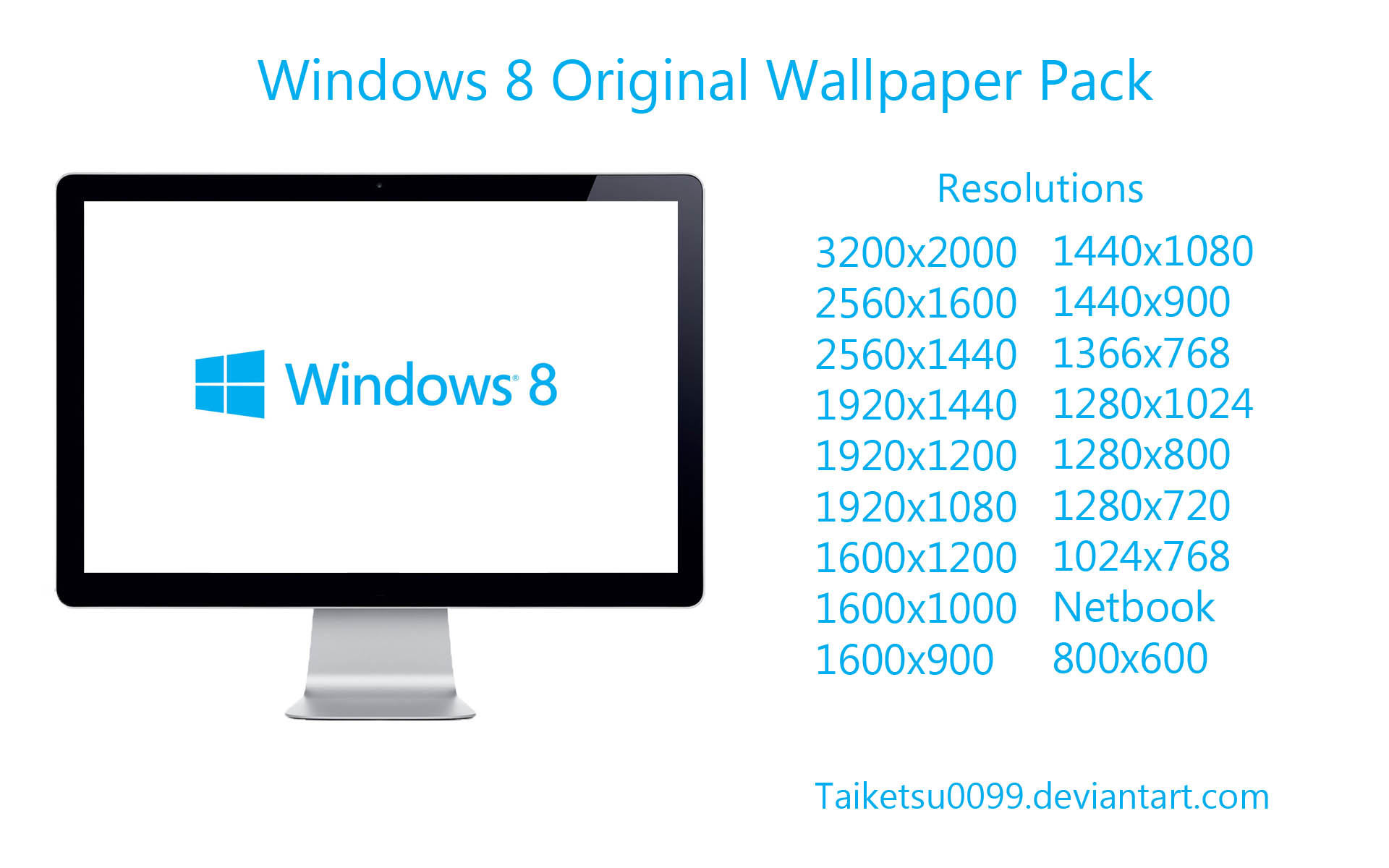 Windows 8 Original Wallpaper Pack