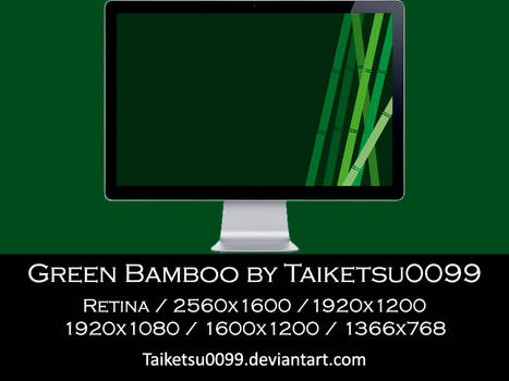 Green Bamboo by Taiketsu0099