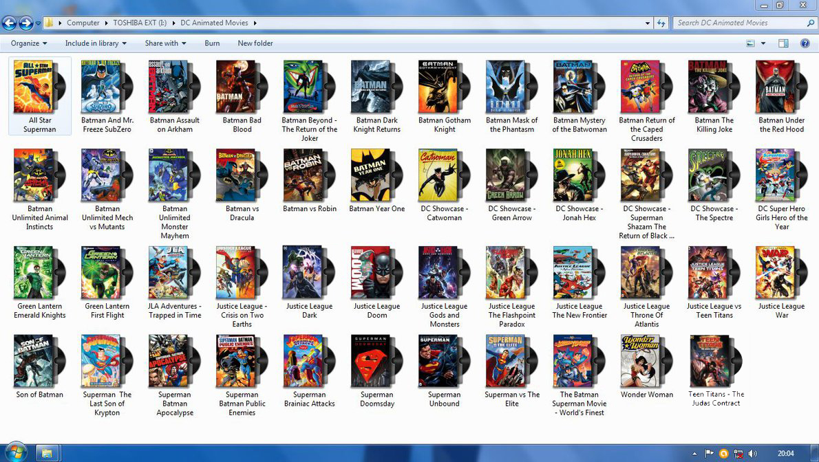 DC Animated Movies Folder icons for Windows by iamuday on DeviantArt DC Animated Movies Folder icons for Windows by iamuday on DeviantArt