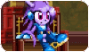 Lilac Sitting Stamp by BlueRainbow101